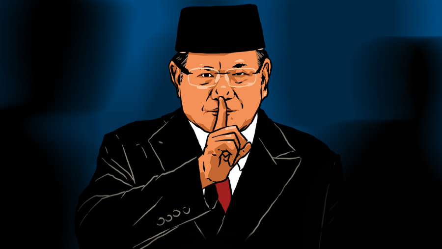 Bikin Koalisi Gemuk, Prabowo Minta Oposisi Jangan Ganggu (Bloomberg Technoz/Arie Pratama)
