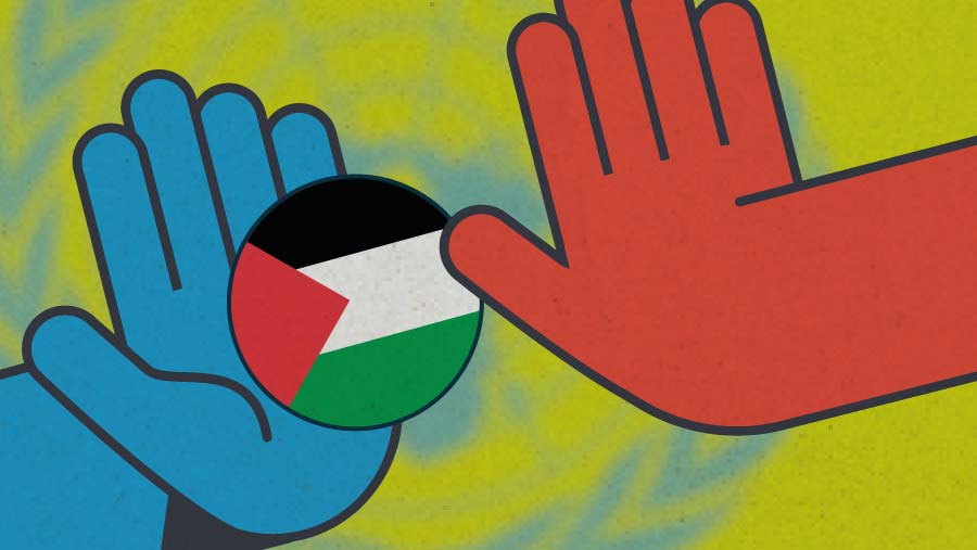 9 Negara Tolak Palestina Anggota Tetap PBB (Asfahan/Bloomberg Technoz)