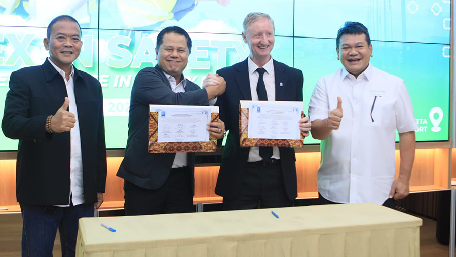 Bandara Soekarno-Hatta bermitra dengan Airport Council International (ACI) menggelar kegiatan Airport Excellence (APEX) in Safety. (DOK. AP II)