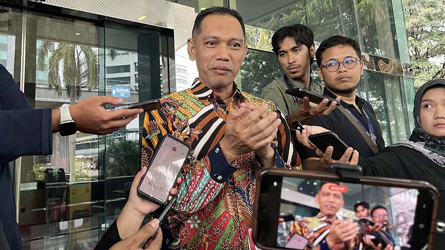 Wakil Ketua Komisi Pemberantasan Korupsi (KPK), Nurul Ghufron. (Bloomberg Technoz/Muhammad Fikri)