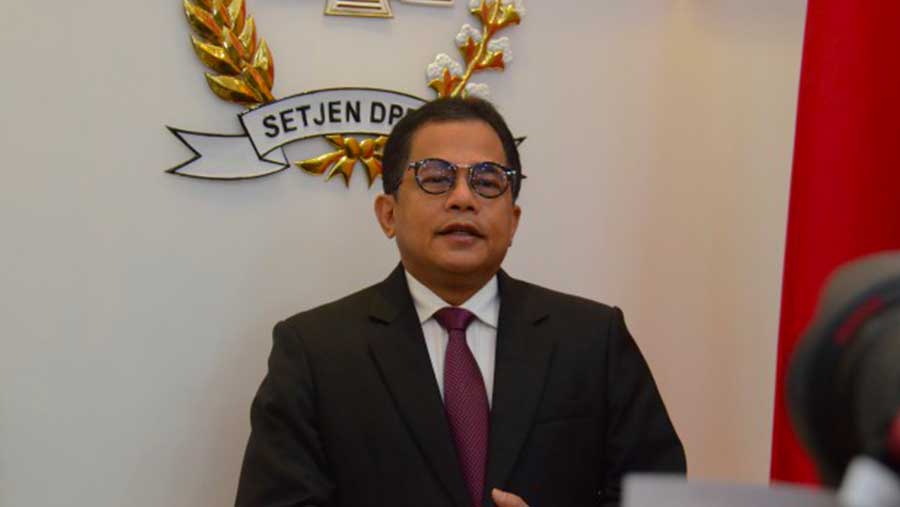 Sekretaris Jenderal DPR Indra Iskandar. (Dok DPR RI)