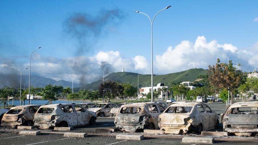 Efek kerusuhan New Caledonia. (Dok: Bloomberg)