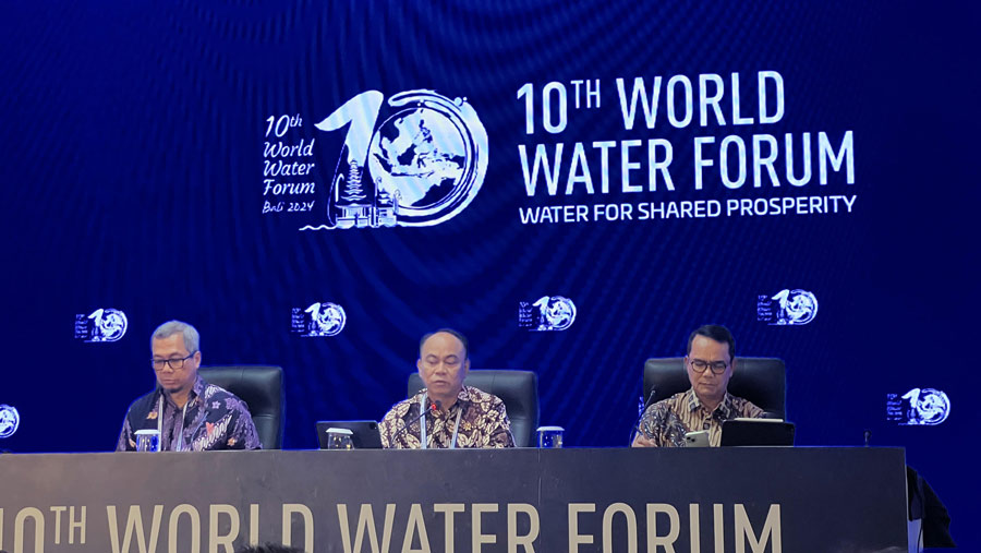 Menkominfo Budi Arie Setiadi saat World Water Forum di Bali (Dok. Kemenkominfo)