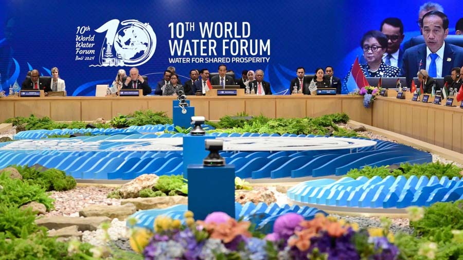 Presiden Jokowi di World Water Forum Ke-10 di Bali, Indonesia (Dok. World Water Forum)