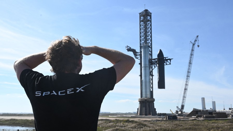 SpaceX. (Dok: Bloomberg)