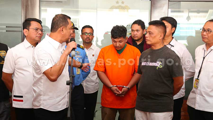 Dit Narkoba Bareskrim Polri menangkap Caleg PKS, Sofyan dalam kasus pengedaran 70 Kg Sabu di Aceh Tamiang. (Dok. Humas Polri)