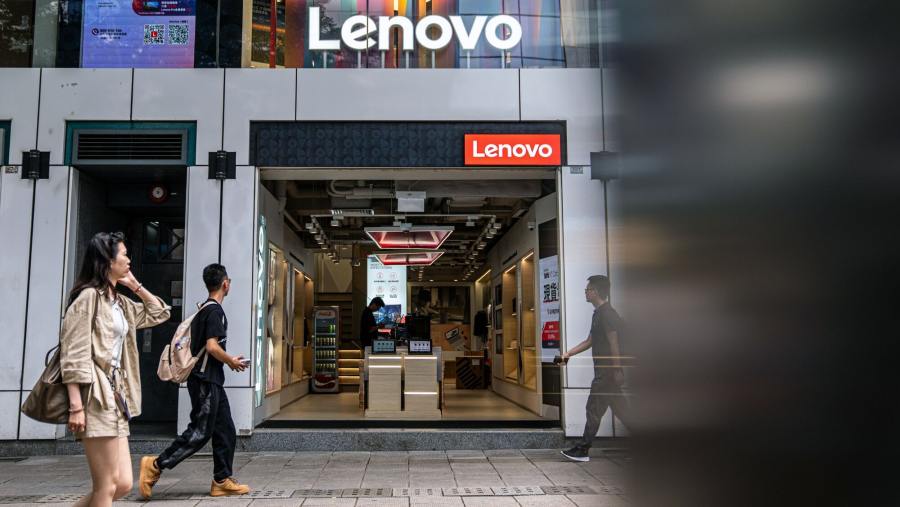 Jaringan toko ritel Lenovo. (Dok: Bloomberg)