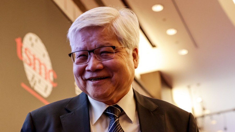 C.C. Wei, CEO dan Chairman Taiwan Semiconductor Manufacturing Co (TSMC).
