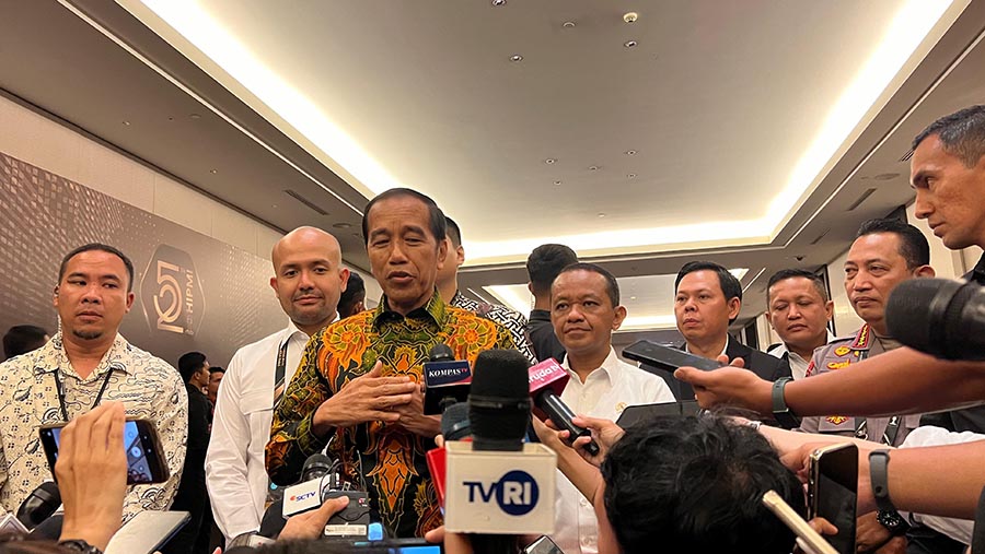 Presiden Joko Widodo (Jokowi). (Bloomberg Technoz/Mis Fransiska Dewi)