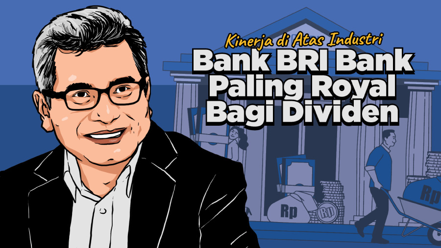 Kinerja di Atas Industri, Bank BRI Bank Paling Royal Bagi Dividen (Bloomberg Technoz/Arie Pratama)