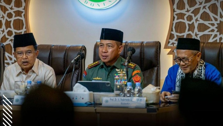 Panglima TNI Jenderal Agus Subiyanto bicara soal rencana aksi kemanusiaan TNI di Jalur Gaza. (Dok. Puspen TNI)