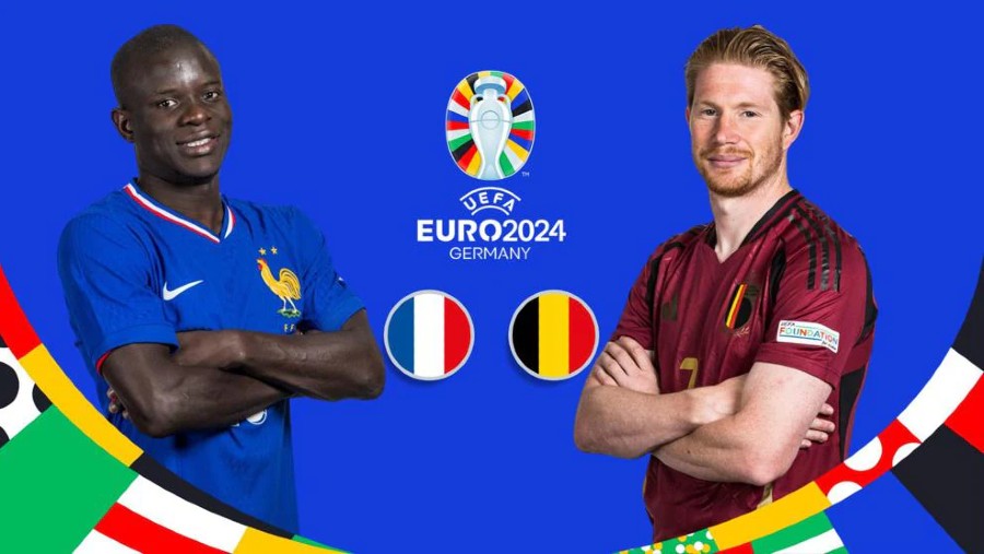 Timnas Prancis akan melawan Timnas Belgia di 16 Besar Euro 2024. (Dok. UEFA)