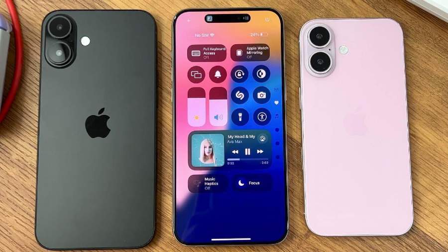 Dugaan tampilan iOS 18 pada iPhone 16. (Dok: X/Majin Bu)