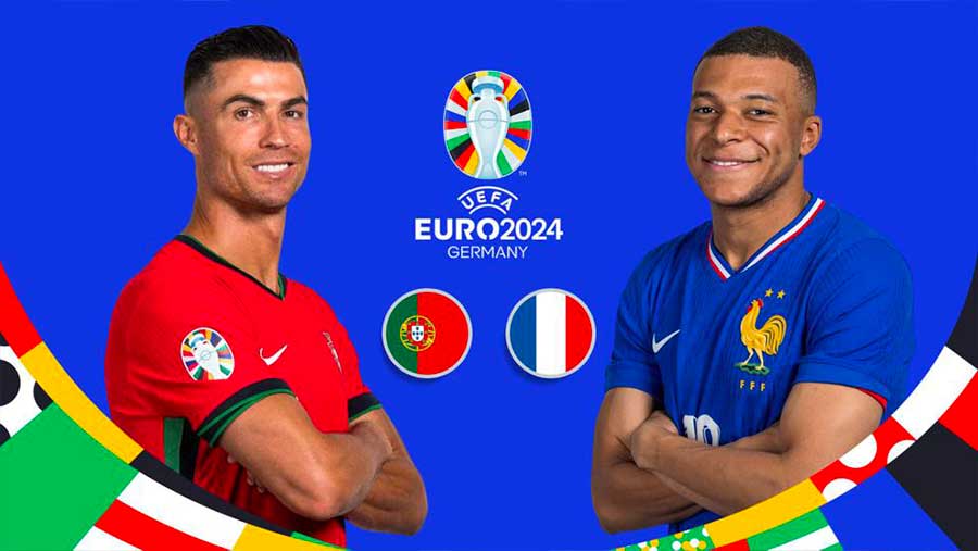 Portugal lawan Prancis Piala Eropa (Dok. UEFA)