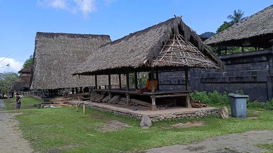 Desa Wisata Tenganan Pegringsingan, Bali. (Bloomberg Technoz/Donald Banjarnahor)