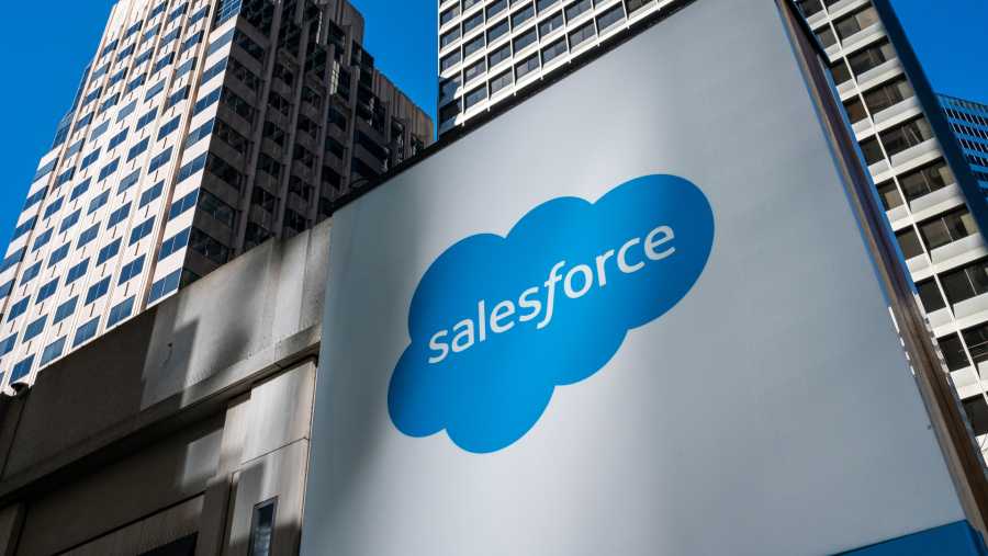 Salesforce Inc. (David Paul Morris/Bloomberg)	
