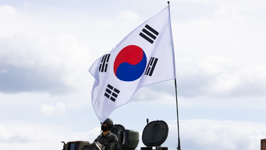 Bendera Korea Selatan (Korsel). (Dok: Bloomberg)