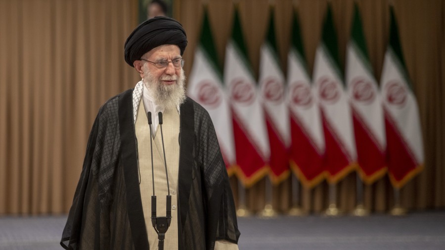 Pemimpin tertinggi Iran Ayatollah Ali Khamenei. (Sumber: Bloomberg)