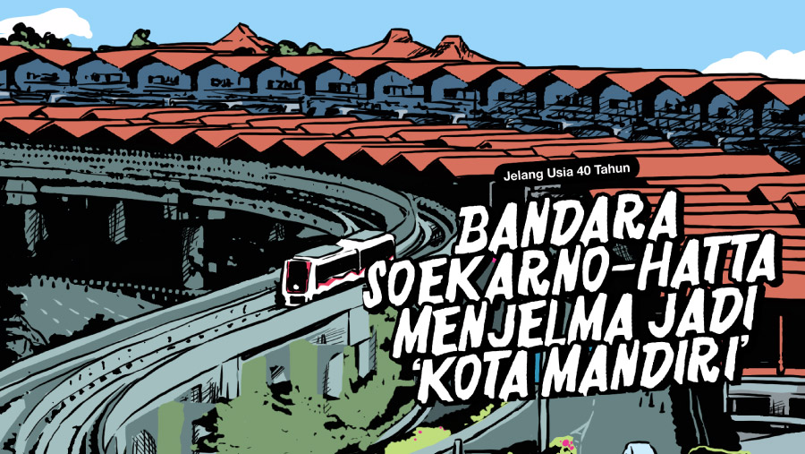 Jelang Usia 40 Tahun, Bandara Soekarno-Hatta Menjelma Jadi ‘Kota Mandiri’ (Bloomberg Technoz/Arie Pratama)