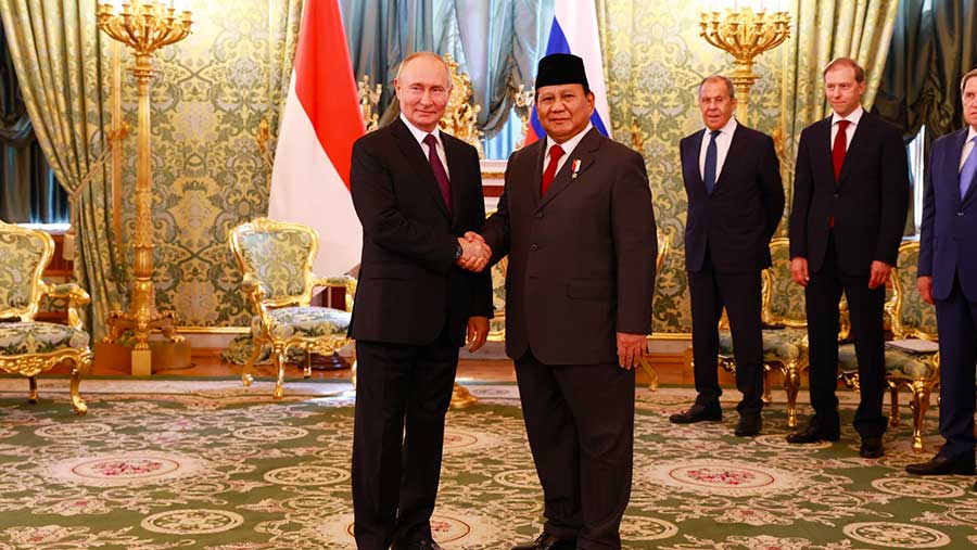 Prabowo bertemu Putin di Moskow (Dok. Tim Media Prabowo Subianto)