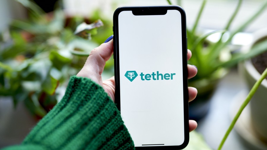 Tether. (Dok: Bloomberg)