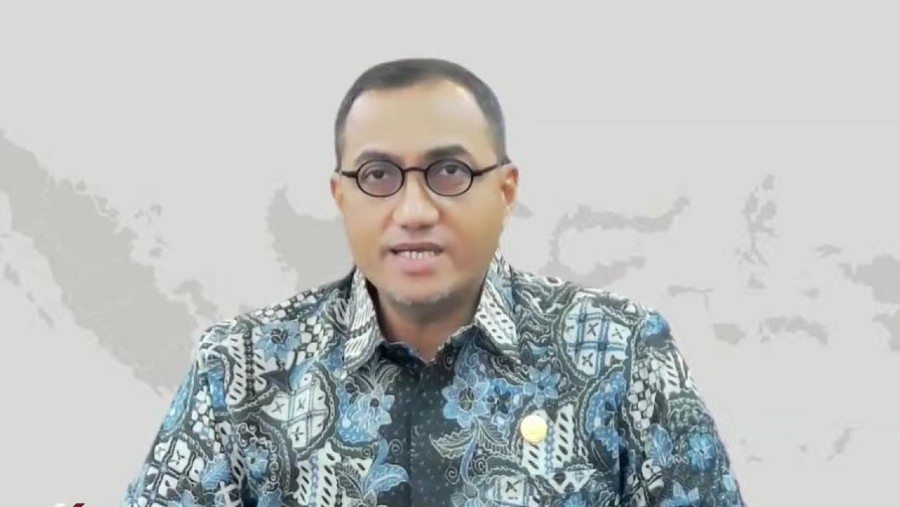 Kepala Eksekutif Pengawas Inovasi Teknologi Sektor Keuangan, Aset Keuangan Digital & Aset Kripto OJK Hasan Fawzi saat RDK Bulanan Juni 2024. (YT OJK)