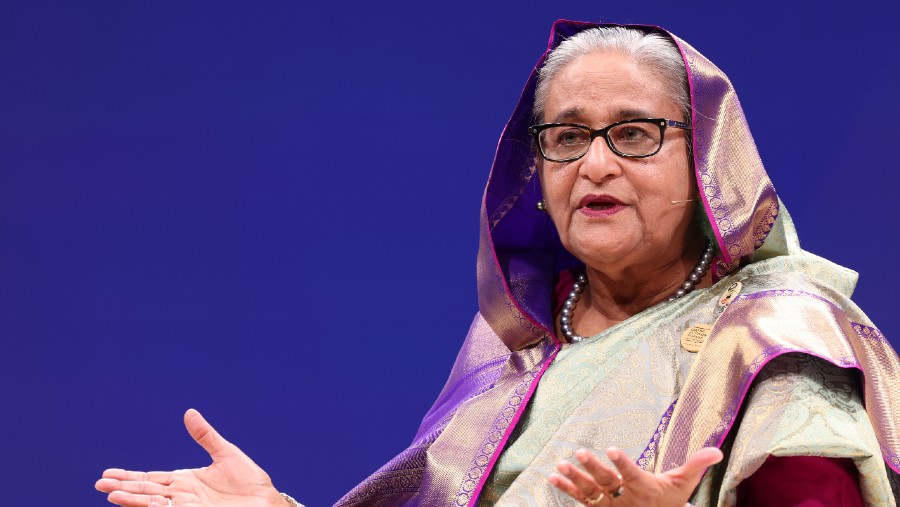 PM Bangladesh Sheikh Hasina. (Dok: Christopher Pike/Bloomberg)