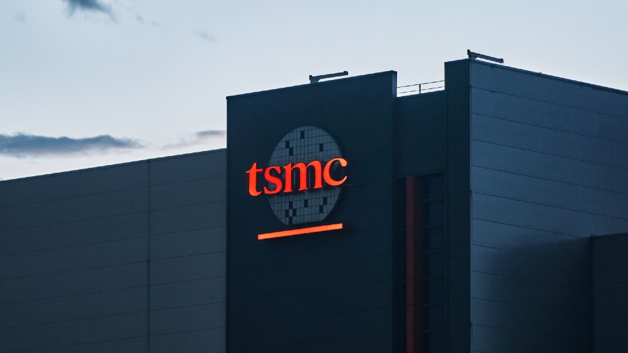 Produsen cip kelas atas TSMC. (Dok: Bloomberg)