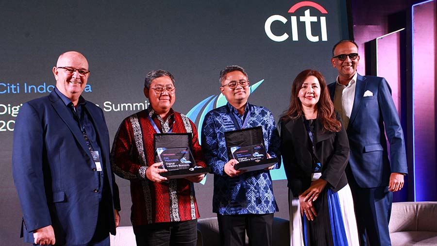 Acara ini diselenggarakan bersama oleh Citi Commercial Bank (CCB) dan Citi Treasury and Trade Solutions (TTS). (Bloomberg Technoz/Arie Pratama)
