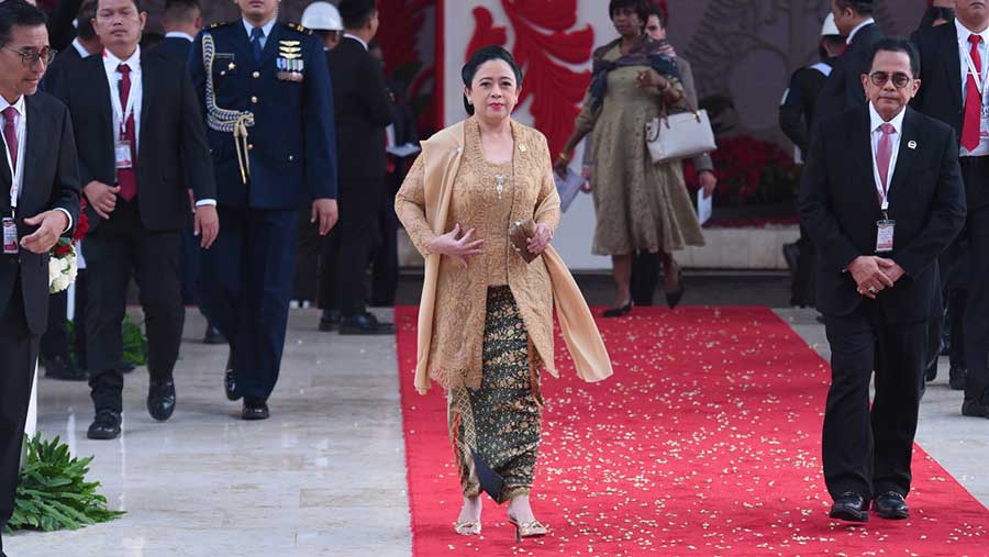 Puan Maharani di sidang tahunan MPR (Dok. Sekretariat Jenderal DPR-RI)