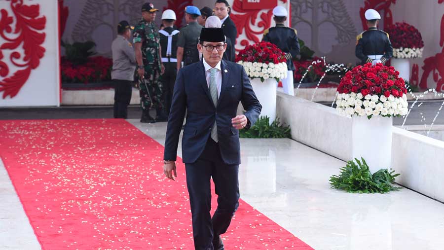 Sandiaga di sidang tahunan MPR (Dok. Sekretariat Jenderal DPR-RI)