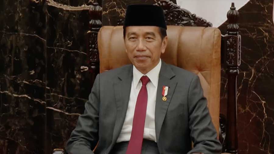 Presiden RI Joko Widodo. (Youtube Setpres)