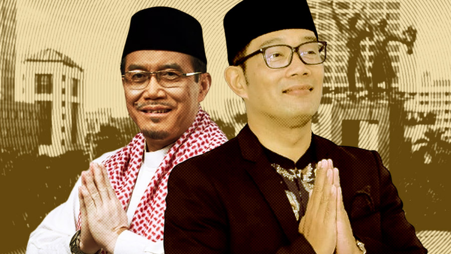 Ridwan Kamil dan Suswono (Bloomberg Technoz)