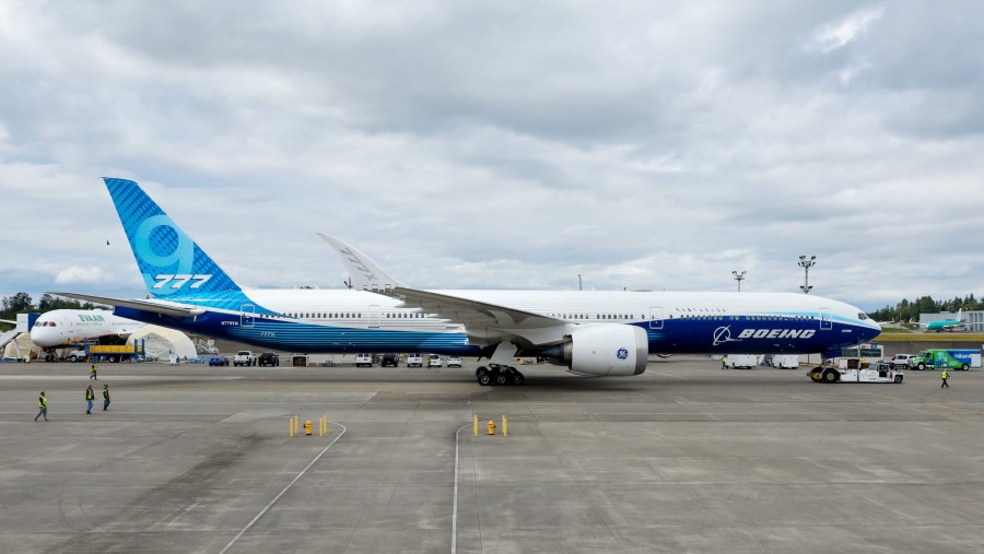 Pesawat Boeing 777. (Sumber: Bloomberg)