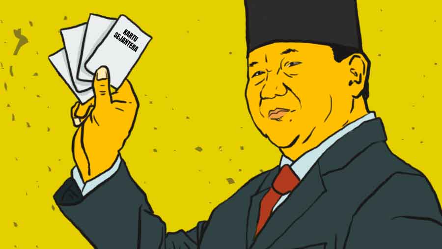 Daftar Program Baru Prabowo: Makan Gratis hingga Kartu Sejahtera (Bloomberg Technoz/Asfahan)