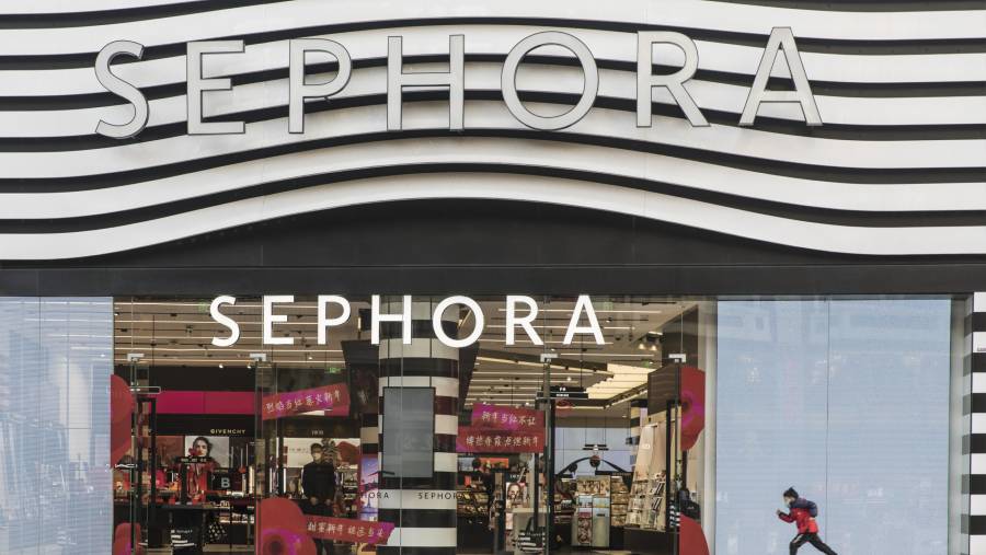 Sephora di China. (Sumber: Bloomberg)