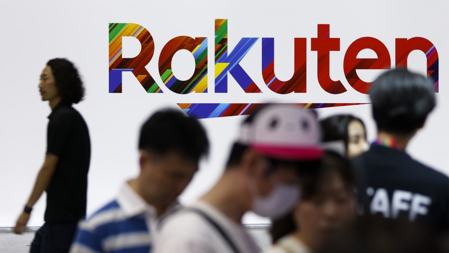 Rakuten. (Bloomberg)