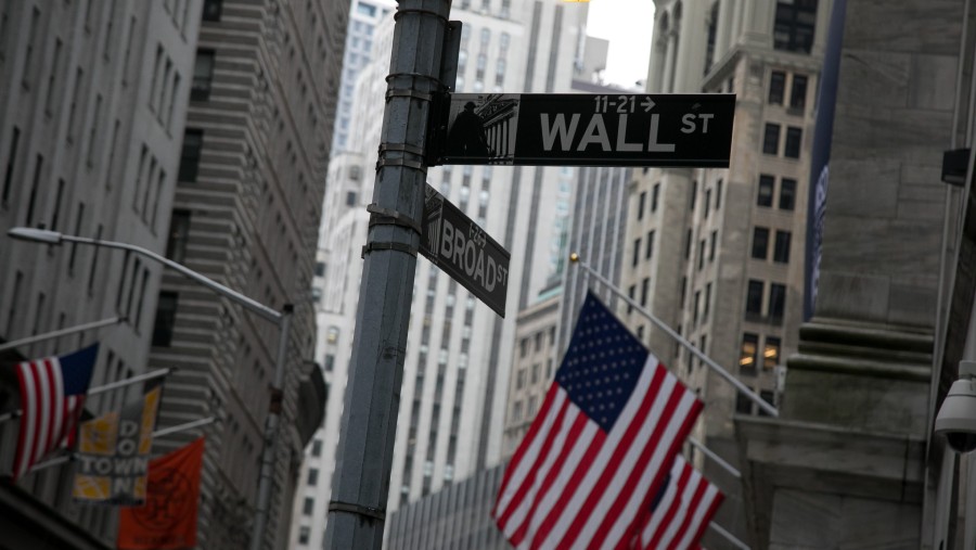 Pasar saham Wall Street Amerika Serikat. (Bloomberg)