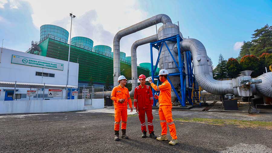 PLTP Kamojang, Pembangkit Geothermal PLN Pertama di Asia Tenggara Penghasil Green Hydrogen (Dok. PLN)