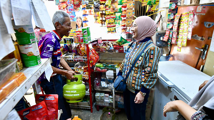 Dirut Pertamina Cek Ketersediaan Elpiji 3Kg di Surakarta (Dok. Pertamina)