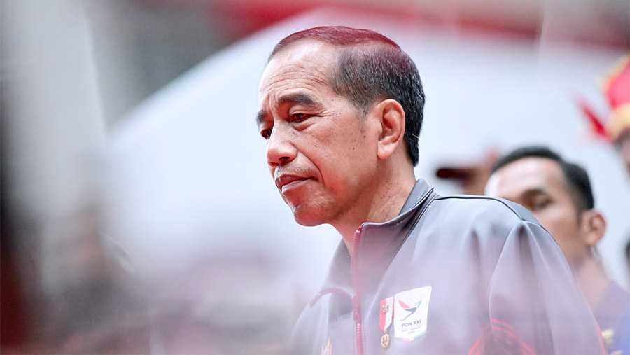 Presiden Jokowi membuka PON XXI di Stadion Harapan Bangsa, Aceh, Provinsi Aceh, Senin (9/9/2024). (Foto: Muchlis Jr - Biro Pers Sekretariat Presiden)