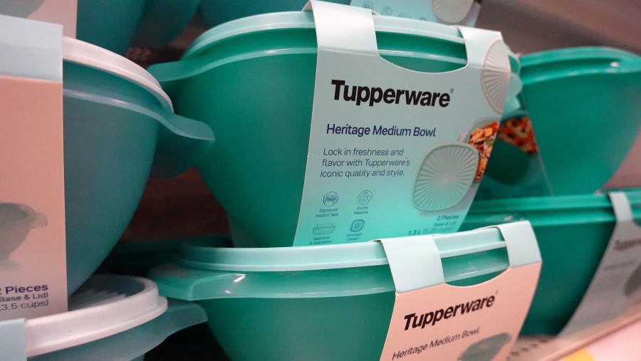 Tupperware. (Sumber: Bloomberg)