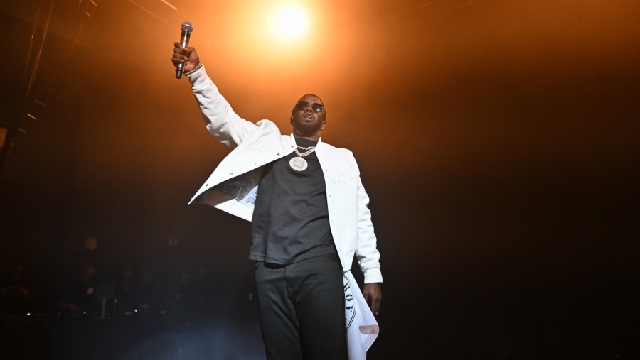 P. Diddy saat manggung. (Sumber: Bloomberg)