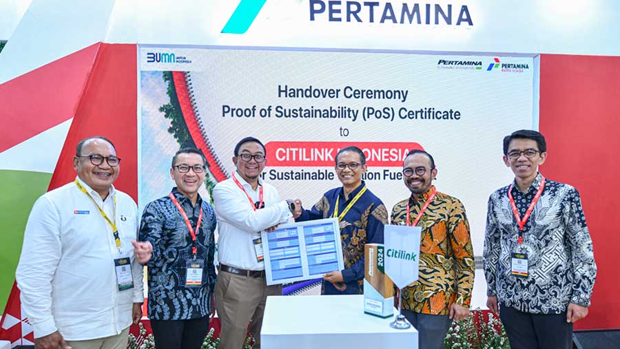 Pertamina Patra Niaga Perluas Distribusi SAF, Dukung Dekarbonisasi Penerbangan Nasional (Pertamina)