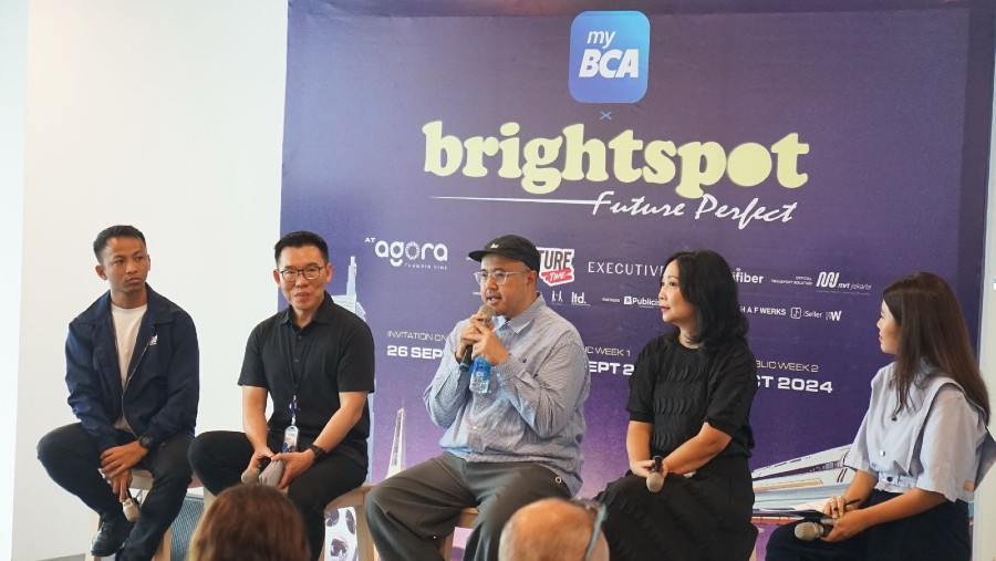 Brightspot Market. (Fotografer: Septiana Ledysia/Bloomberg Technoz)