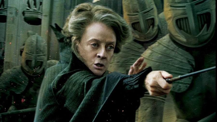 Maggie Smith sebagai Profesor Minerva McGonagall di film Harry Potter. (Sumber: Tangkapan layar IMDB)