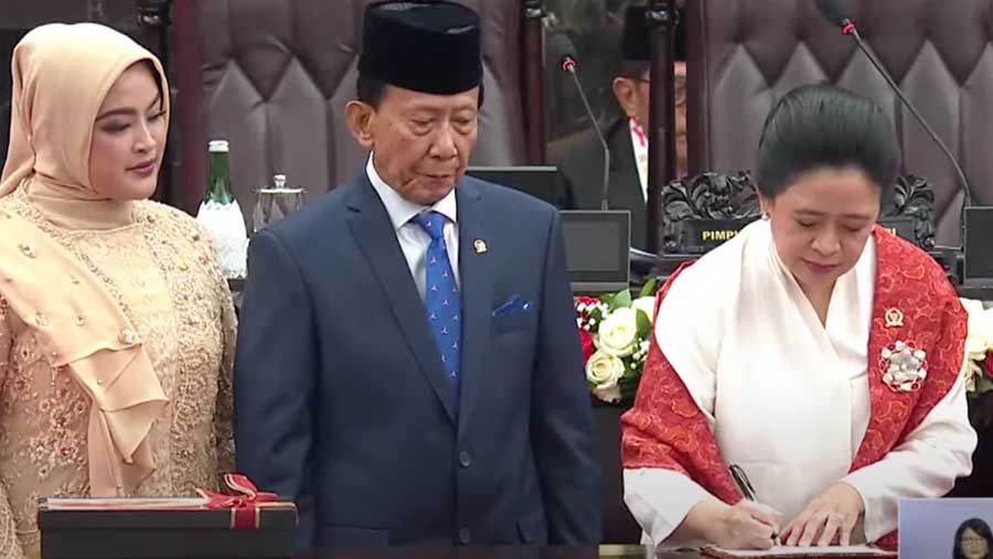 Pelantikan dan Pengucapan Sumpah/Janji Anggota DPR RI / DPD RI / MPR RI Periode 2024 - 2029 (YouTube DPR RI)