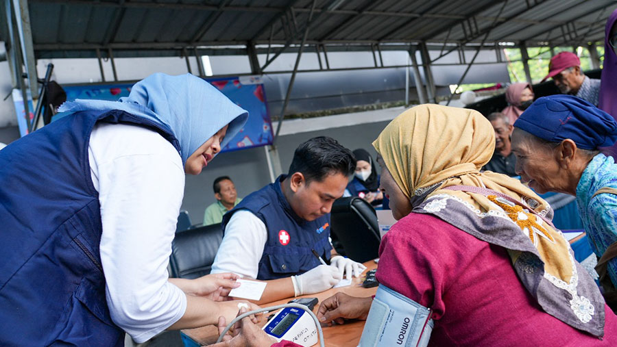 13.200 Orang Dapatkan Pemeriksaan Kesehatan Gratis BRI Peduli di Berbagai Wilayah di Indonesia (Dok. BRI)