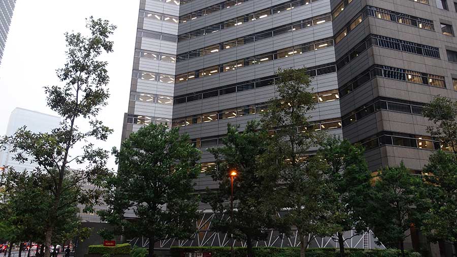 The Urbannet Otemachi Building, which houses the Nomura Holdings Otemachi head office. (Takaaki Iwabu/Bloomberg)