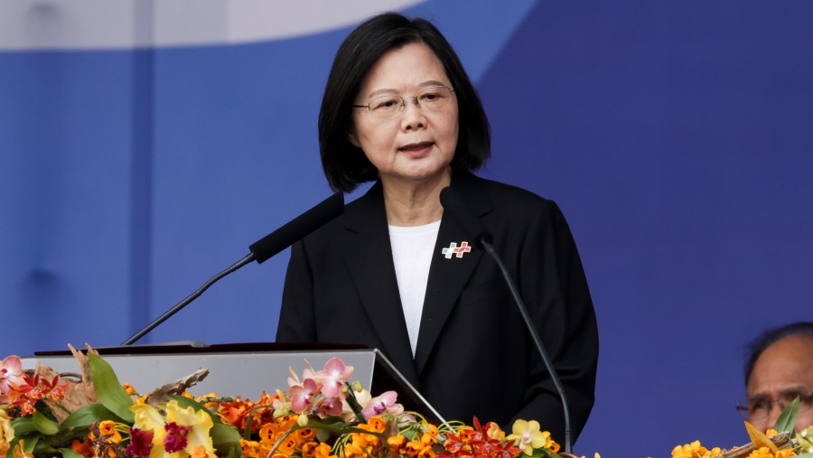 Mantan Presiden Taiwan Tsai Ing-wen. (Dok. Bloomberg)